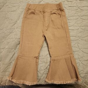 Girls boutique pants flare bottoms